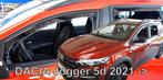 Dacia Jogger donkere zijwindschermen visors pasvorm fenders, Auto-onderdelen, Ruiten en Toebehoren, Nieuw, Ophalen of Verzenden