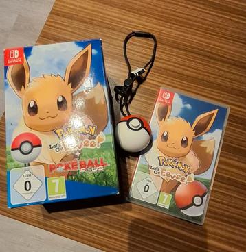 Pokémon Let’s Go Eevee! + Poké Ball Plus Bundle (Switch) beschikbaar voor biedingen
