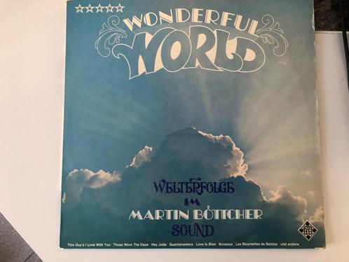 LP: Wonderful World Welt-Erfolge im Martin-Bottcher-Sound, CD & DVD, Vinyles | Autres Vinyles, Enlèvement ou Envoi