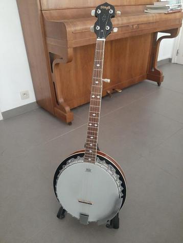 mooie 5-string banjo stagg LH in perfecte staat