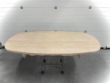 Tafelblad Deens ovaal 200x100cm beschikbaar voor biedingen