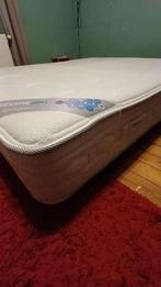 Matelas+ sommier 160cmx 200cm, Matelas, Enlèvement, Utilisé, 200 cm