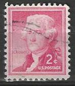 USA 1954 - Yvert 588 - Thomas Jefferson (ST), Verzenden, Gestempeld