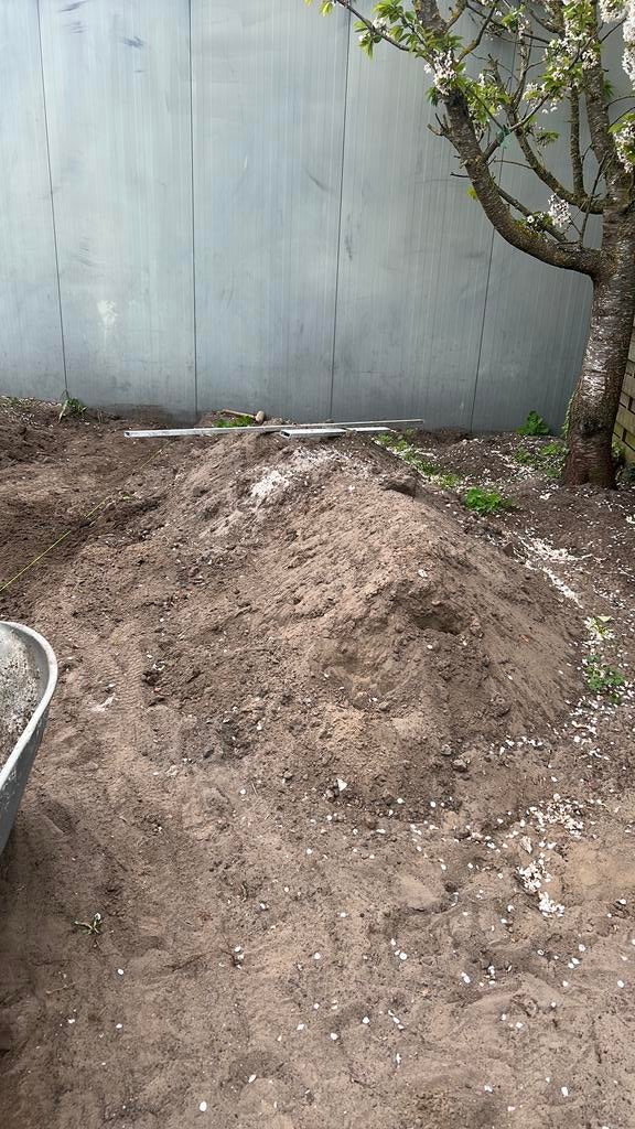 Aarde, Tuin en Terras, Zand, Ophalen, Zo goed als nieuw