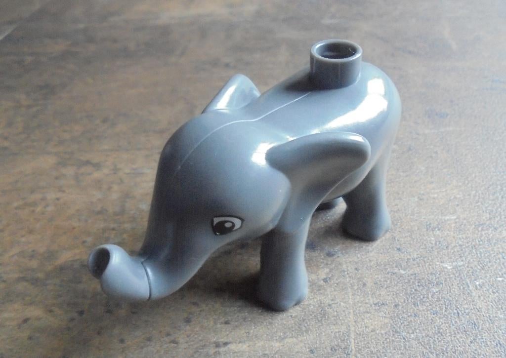 Lego Duplo Animal Elephant Baby Walking (zie foto's) 3, Kinderen en Baby's, Speelgoed | Duplo en Lego, Ophalen of Verzenden, Gebruikt