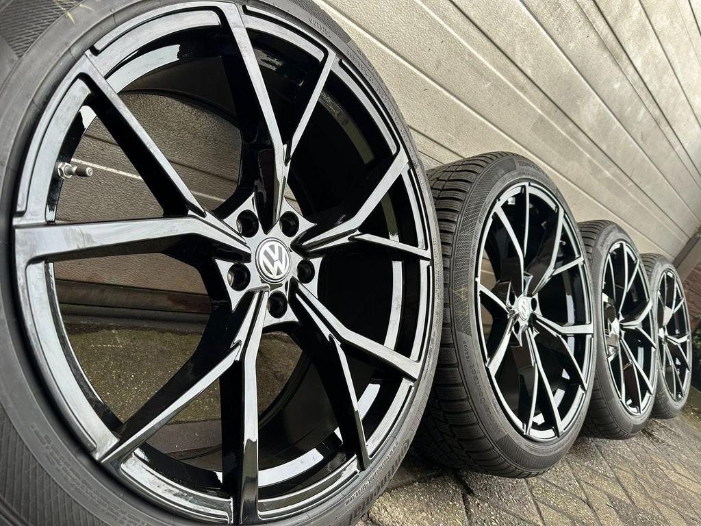 21“ VW Tiguan Tayron Touareg CR Estoril velgen winterbanden, Auto-onderdelen, 255 mm, -, -, Banden en Velgen