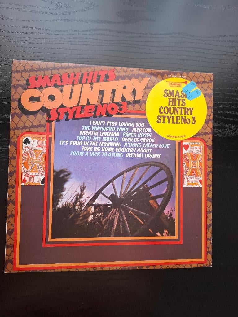 Smash Hits Country Style No. 3, LP, (Vinyl), CD & DVD, CD | Country & Western, Enlèvement
