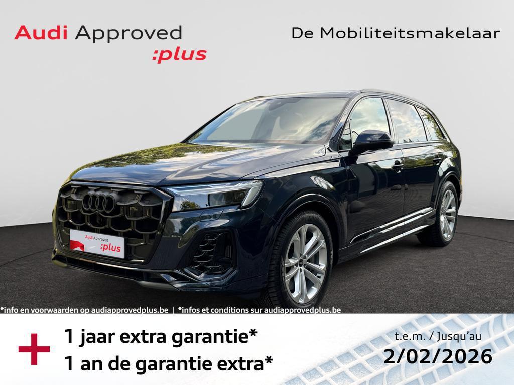 Audi Q7 Q7 e-hybrid 55 TFSI e Quattro S line Tiptronic (290, Auto's, Automaat, Q7, Hybride Elektrisch/Benzine, SUV of Terreinwagen