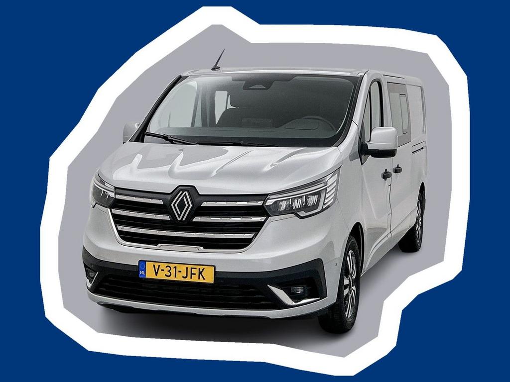 Renault Trafic 2.0 Blue dCi EDC 170 T29 L2H1 Extra DC 2x Sch, Automaat, Renault, Diesel, Zilver of Grijs