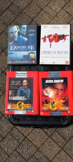 DVD'S  Exposure, Soldier, US Marchals, American Psycho, Vanaf 16 jaar, Ophalen of Verzenden, Zo goed als nieuw