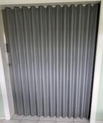 Vouwdeur in grijze lederlook, Enlèvement, Porte pliante, Utilisé
