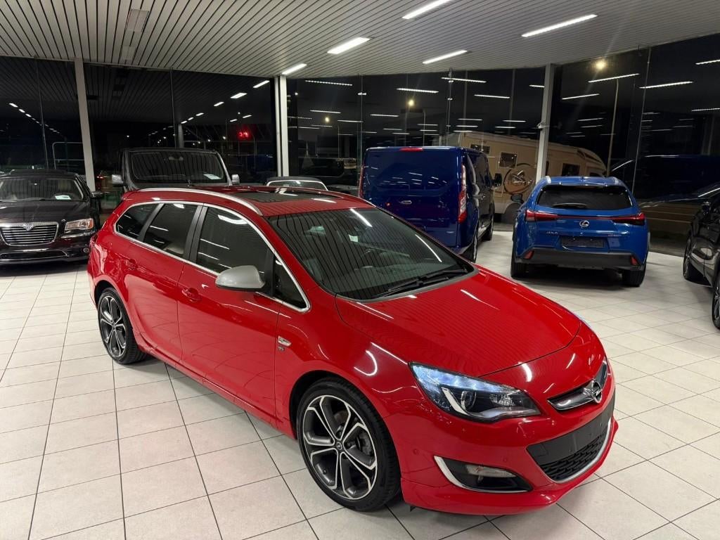 Opel Astra OPC Line Sports Tourer 2.0D 121 kW Euro 5b, Auto's, Euro 5, Leder, Bedrijf, 5 deurs