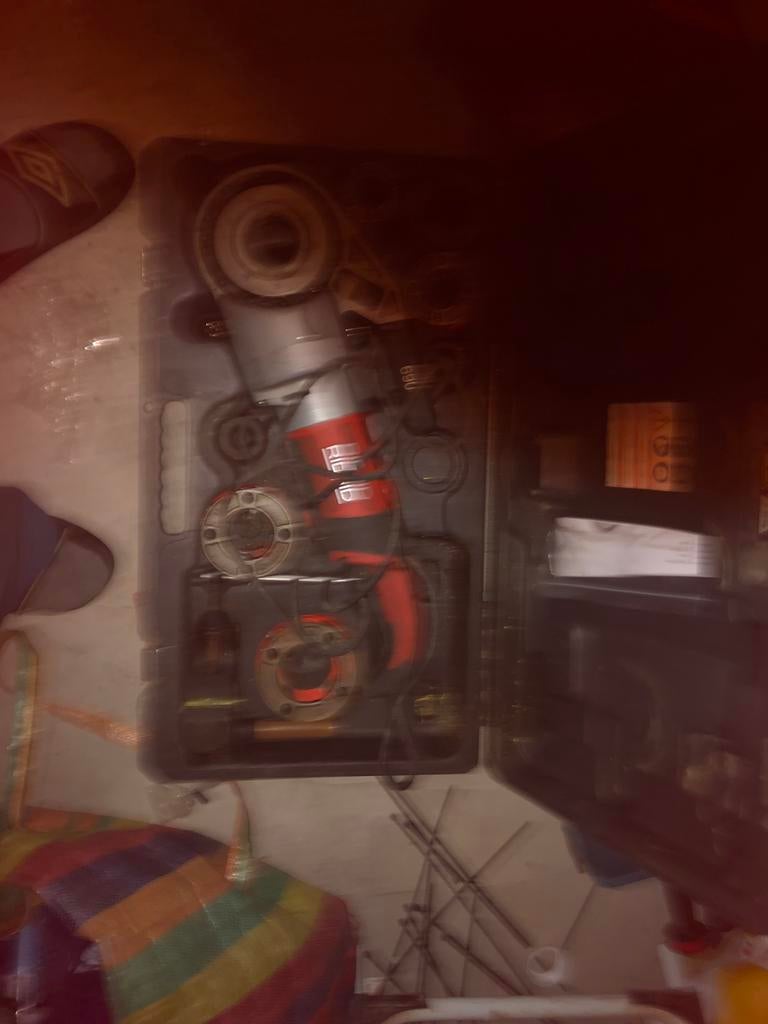 Draadsnijmachine ridgid, Ophalen, Gebruikt