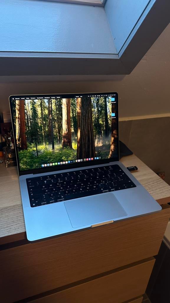 MacBook Pro 14" (2021) - M1 Pro - 16GB RAM - 512GB SSD, Informatique & Logiciels, Chromebooks, Comme neuf, 14 pouces, 16 GB, 256 GB ou plus