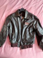 Zeer mooie lederen vest !  (Model Piloot) (Maat L), Ophalen of Verzenden, Zo goed als nieuw, Maat 52/54 (L), Bruin