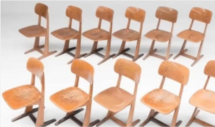 vintage Casala stoelen, Maison & Meubles, Chaises, Enlèvement