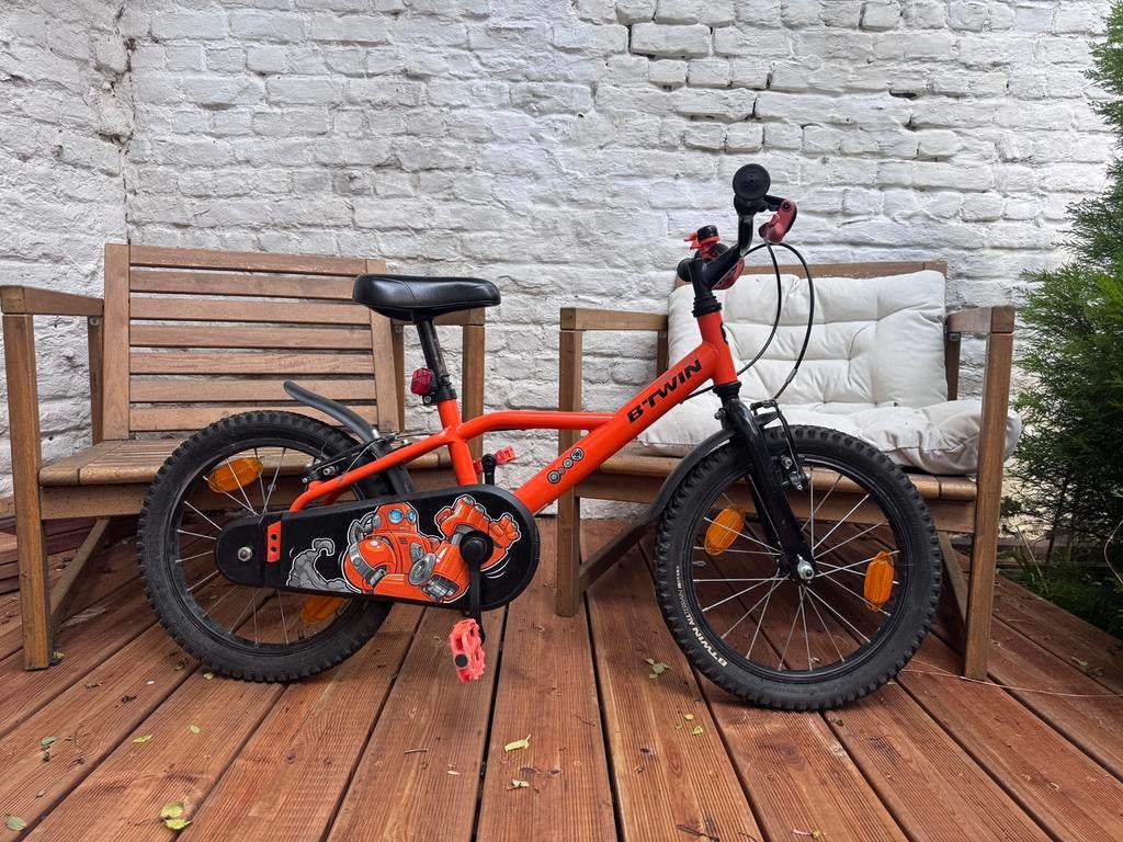 Velo enfant 16 pouces btwin robot, Vélos & Vélomoteurs, Enlèvement, Utilisé