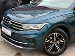 VOLKSWAGEN TIGUAN E-HYBRID 1.4TSI 150PK |OPEN DAK | ACC |, Auto's, Volkswagen, Parkeersensor, Blauw, Leder, Hybride Elektrisch/Benzine
