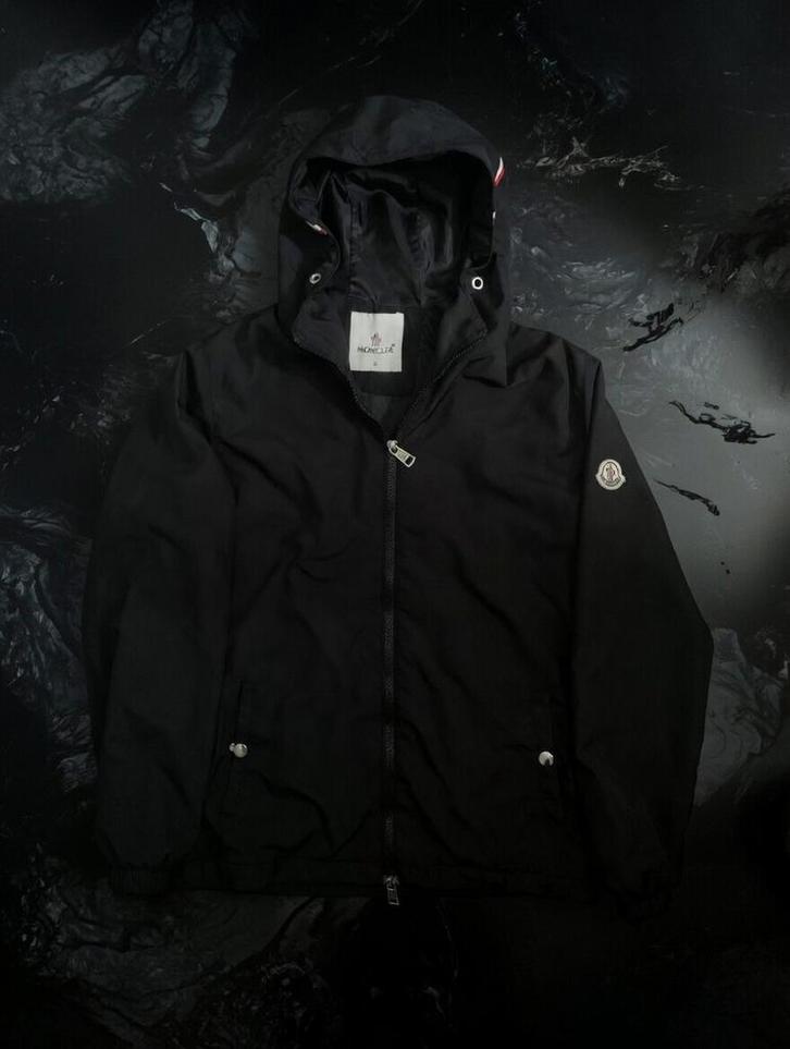 Zomerjas (S), Kleding | Heren, Jassen | Zomer, Zo goed als nieuw, Maat 46 (S) of kleiner, Zwart, Ophalen of Verzenden