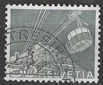 Zwitserland 1949 - Yvert 490 - Kabelbaan in Santis (ST), Verzenden, Gestempeld