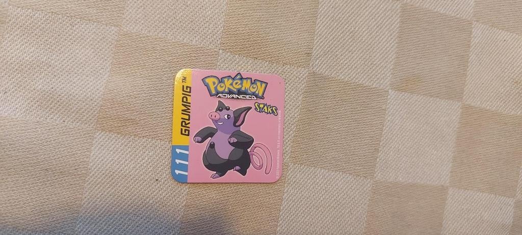 jouet magnétique Pokemon Panini Sticks Grumpig 2003, Enfants & Bébés, Jouets | Éducatifs & Créatifs, Neuf, Enlèvement ou Envoi