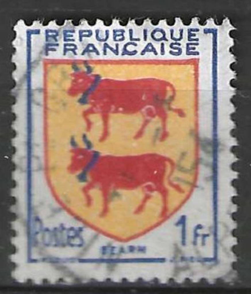 France 1951 - Yvert 901 - Armoiries des provinces (ST), Envoi, Affranchi