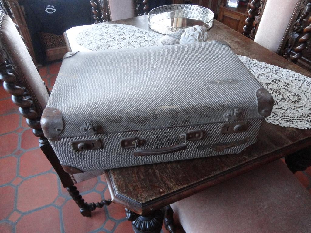 oude reiskoffer, Overige materialen, Gebruikt, 50 tot 60 cm, Ophalen of Verzenden