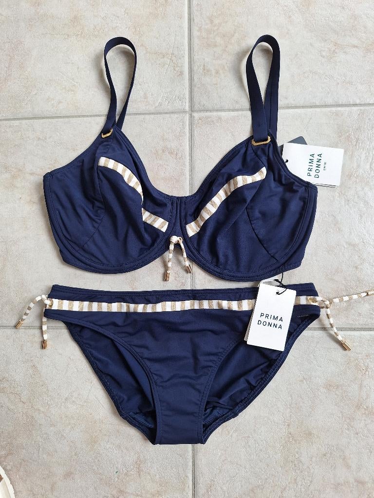 Prima Donna Swim Ocean Mood Bikini EU 70I FR 85I / slip 38, Kleding | Dames, Badmode en Zwemkleding, Nieuw, Bikini, Blauw, Ophalen of Verzenden