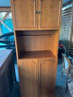 Antieke hoge kast, Huis en Inrichting, Ophalen of Verzenden, Gebruikt