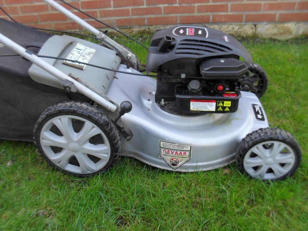 grasmaaier benzine, 40 à 49 cm, Enlèvement, Briggs & stratton, Sac de ramassage