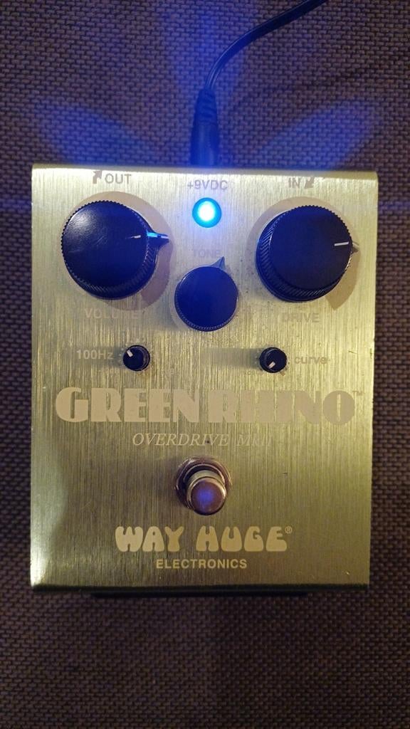 Way Huge Green Rhino MK2 II overdrive pedal, Ophalen of Verzenden