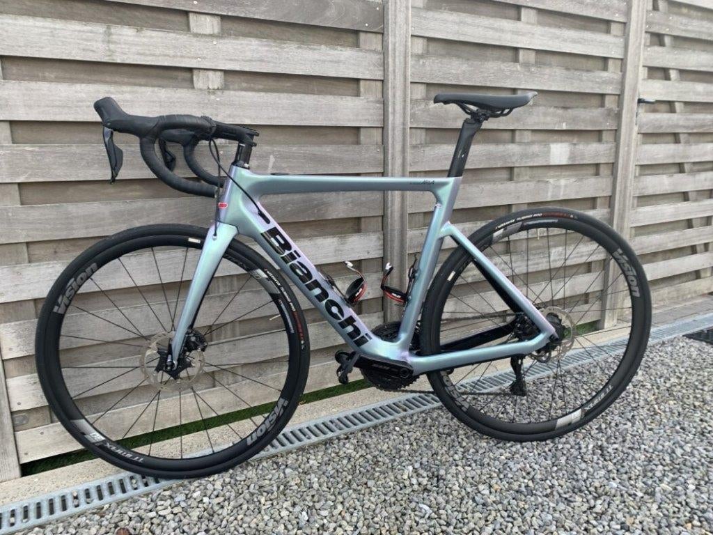 Bianchi aria e-road, Meer dan 20 versnellingen, 53 tot 57 cm, Ophalen, Overige merken