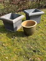 Set bloempotten, Ophalen, Gebruikt, Minder dan 60 cm, Vierkant