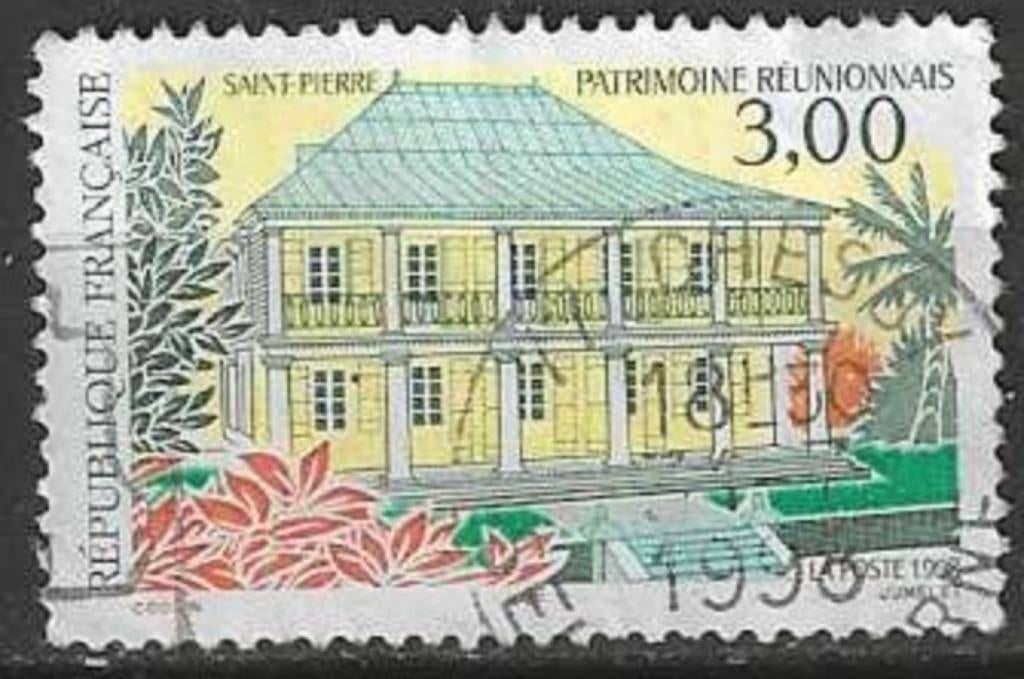 Frankrijk 1998 - Yvert 3144 - Reunion - Saint-Pierre (ST), Verzenden, Gestempeld
