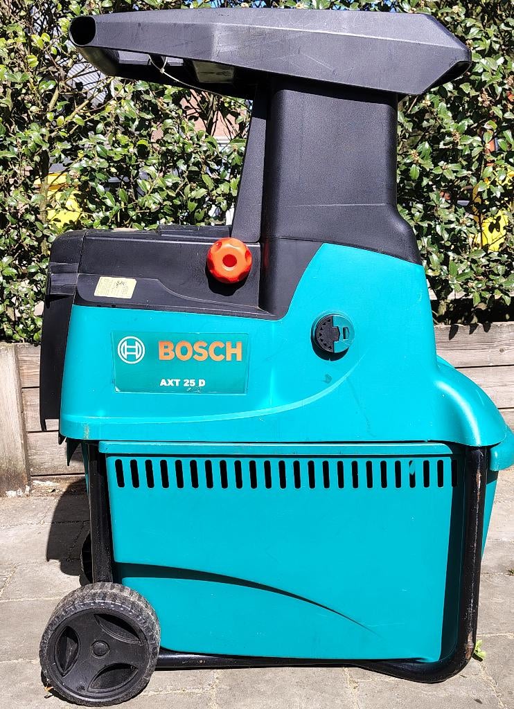 Bosch AXT 25 D hakselaar, Jardin & Terrasse, Déchiqueteurs, Enlèvement, Utilisé, Électrique, Sac de ramassage