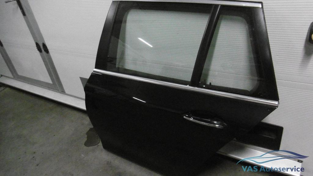 Portier linksachter BMW 5-serie combi  F11  Saffierzwartmeta, Gebruikt, -, Deur, -