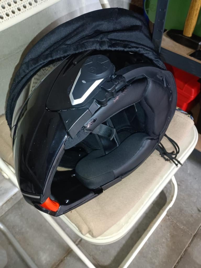Casque moto vgm intégral, Enlèvement