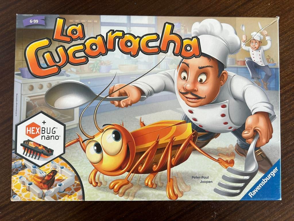 Gezelschapsspel La Cucaracha, Een of twee spelers, Ophalen of Verzenden, Gebruikt