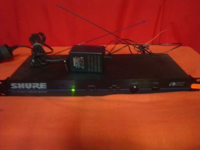 Gebruikt: Shure EC4 Diversity Wireless Microphone receiver, Muziek en Instrumenten, Microfoons, Gebruikt, Overige typen, Draadloos