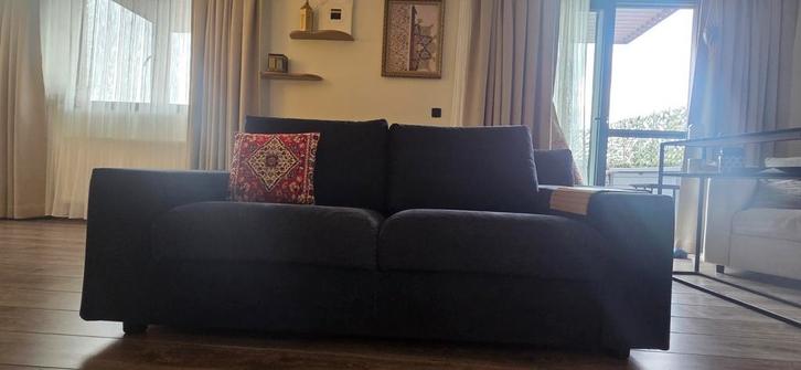 2-zit IKEA VIMLE Saxemara zwartblauw, Maison & Meubles, Canapés | Salons, Enlèvement