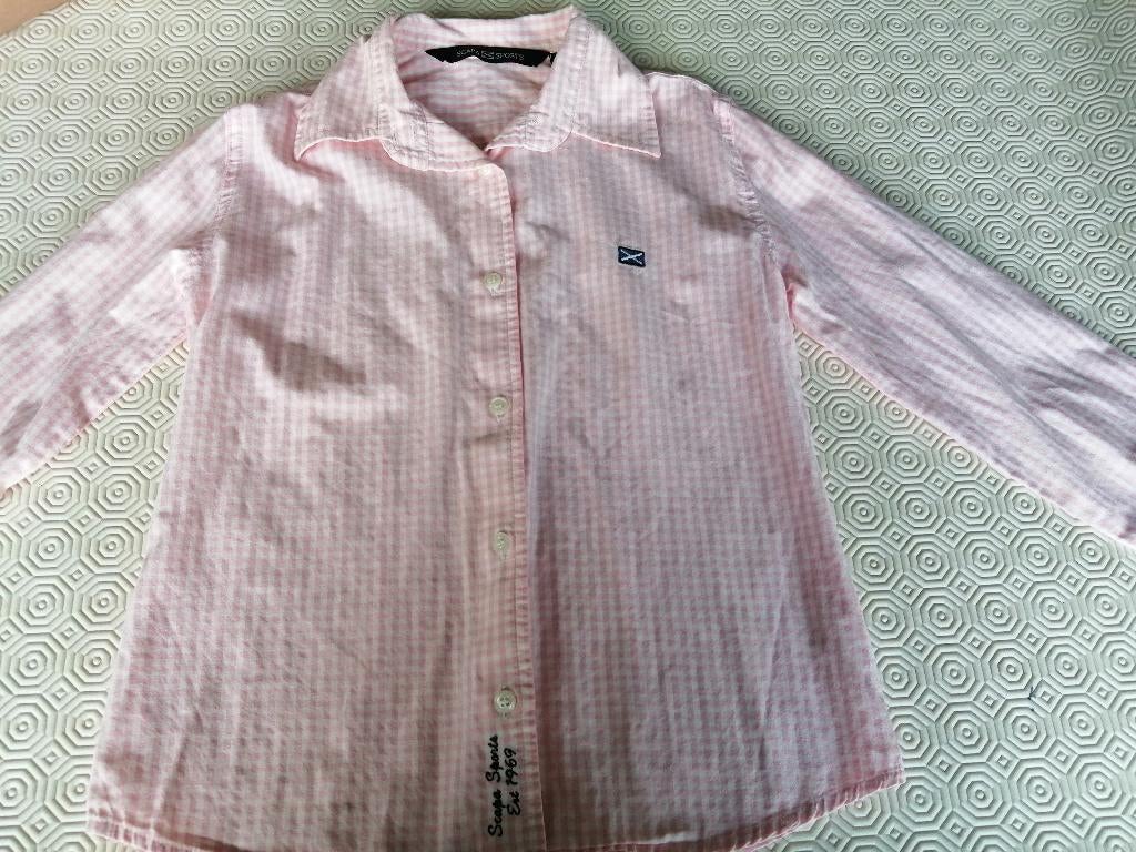 hemd SCAPA SPORTS meisjes 8 jaar, Enlèvement ou Envoi, Chemise ou Chemisier, Comme neuf, SCAPA SPORTS.