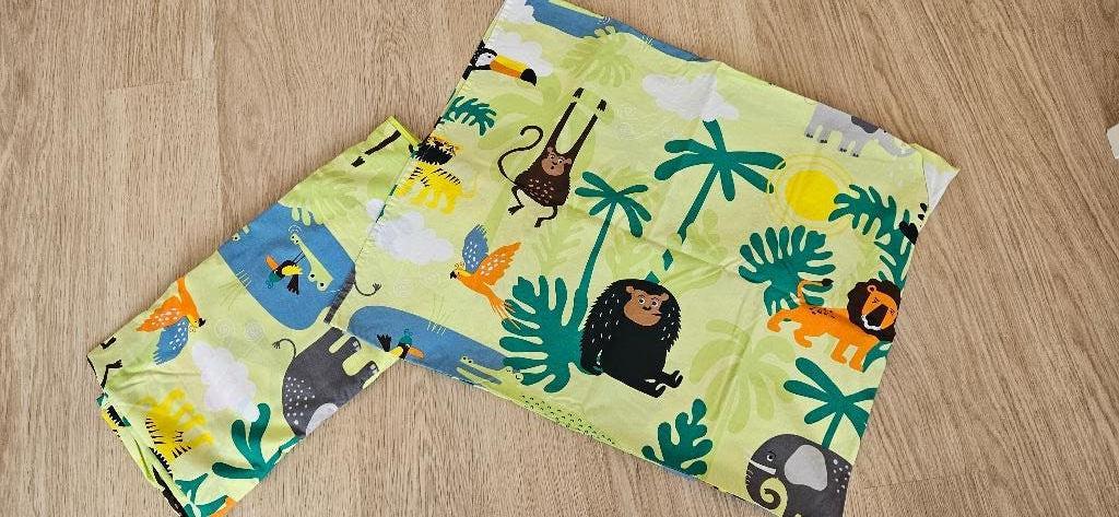 Dekbed Jungle, Jongetje of Meisje, Dekbedovertrek, Ophalen of Verzenden, Zo goed als nieuw