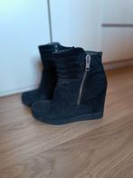 Enkellaarsjes met sleehak van Bagatt, Zwart, Lage of Enkellaarzen, Ophalen of Verzenden, Bagatt