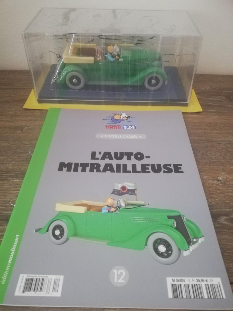 1/24 Kuifje auto, Ophalen of Verzenden, Kuifje