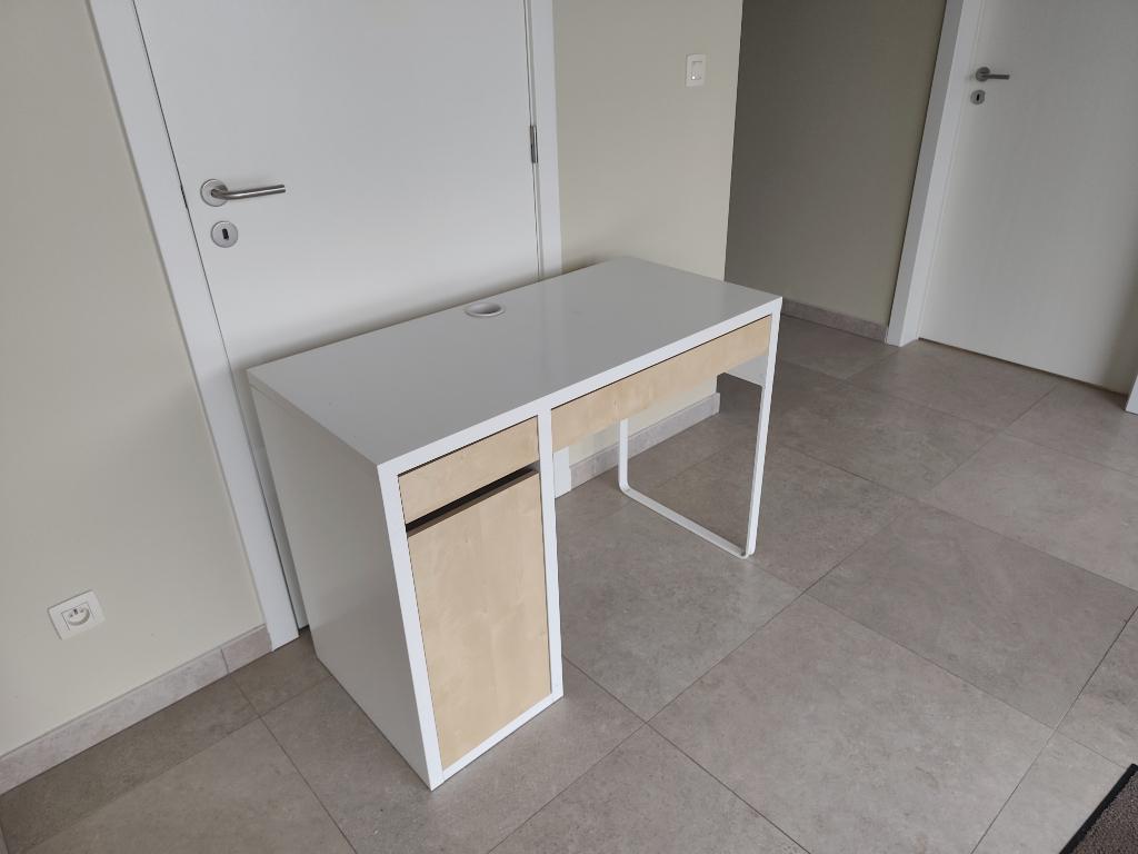 Handig Bureautje - Micke, Maison & Meubles, Bureaux, 105 cm, Autres types, Utilisé, IKEA