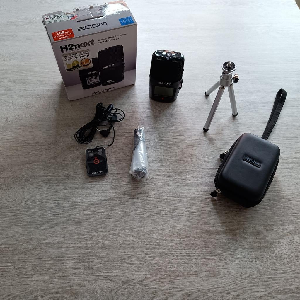 Opnamerecorder Zoom H2n, Ophalen