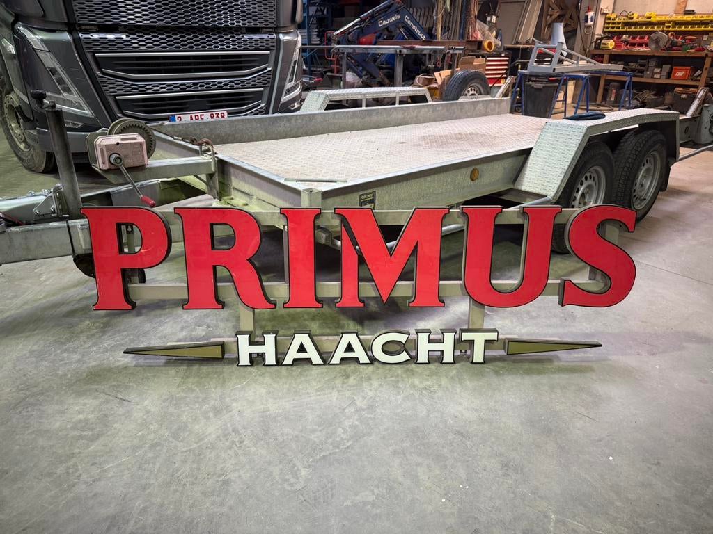 Primus reclamebord, Ophalen, Reclamebord