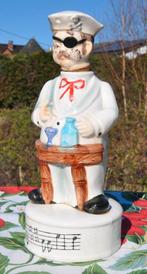 petite carafe personnage pirate musical en faience, Enlèvement ou Envoi