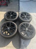 Vw estoril golf 8r velgen met banden origineel 19 inch, Ophalen, 19 inch, Band(en)