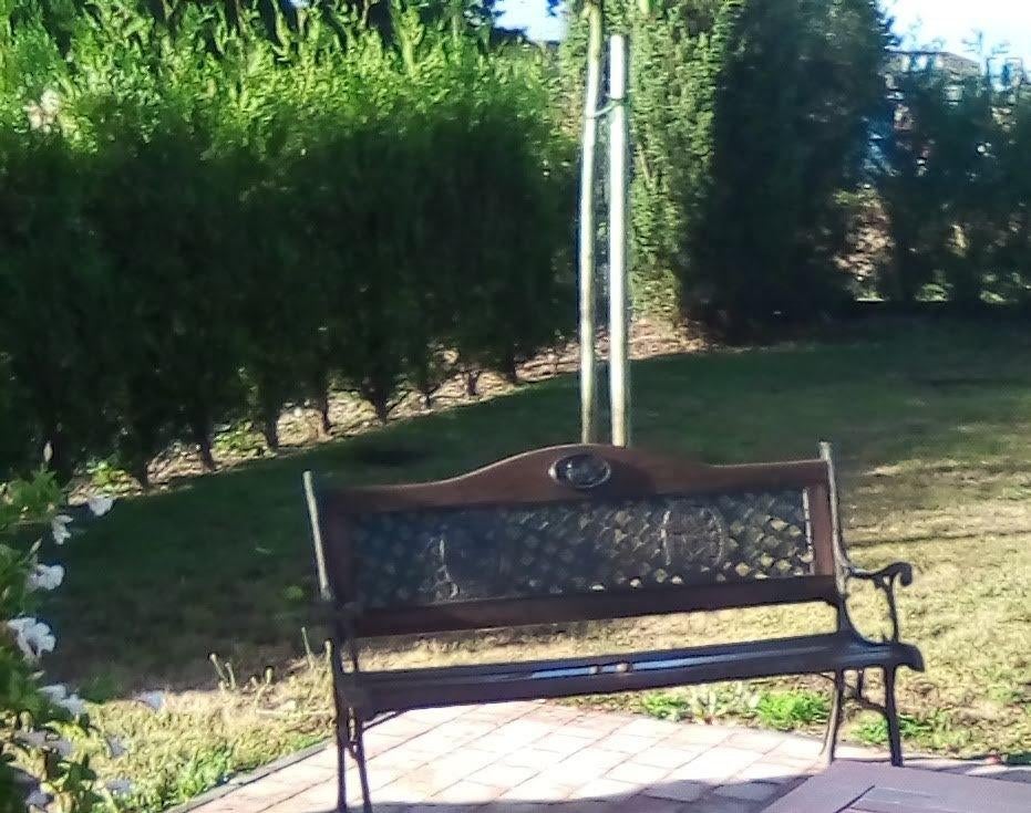 Banc de jardin en fonte ancien, Jardin & Terrasse, Bancs de jardin, Enlèvement, Utilisé, Métal